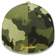 Load image into Gallery viewer, New York Yankees New Era 2022 Armed Forces Day 39THIRTY Flex Hat - Camo