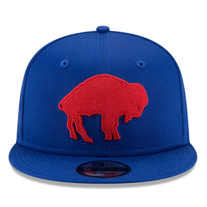 Buffalo Bills New Era Throwback 9FIFTY Adjustable Snapback Hat - Royal
