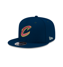Load image into Gallery viewer, Cleveland Cavaliers New Era Basic 9FIFTY Snapback Hat - Navy