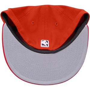 Chicago Bulls New Era Official Team Color 59FIFTY Fitted Hat - Red