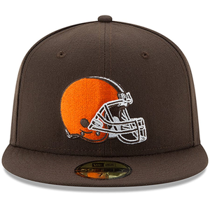 New Era Cleveland Browns Omaha 59FIFTY Fitted Hat - Brown