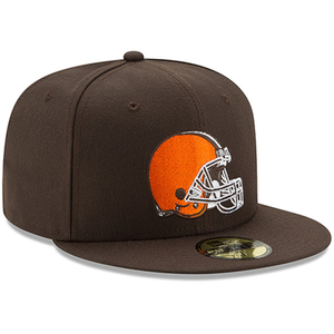 New Era Cleveland Browns Omaha 59FIFTY Fitted Hat - Brown