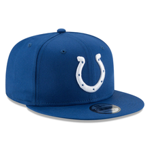 Load image into Gallery viewer, Indianapolis Colts New Era Basic 9FIFTY Adjustable Snapback Hat - Royal