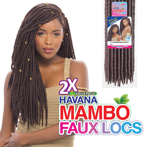 JANET COLLECTION 2X MAMBO FAUX LOCS 18