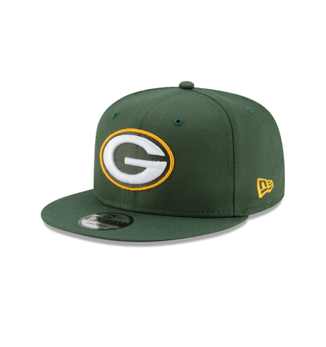 Green Bay Packers New Era 9FIFTY Adjustable Hat - Green/Gold