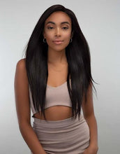 Load image into Gallery viewer, JANET COLLECTION BRAZILIAN STRAIGHT BUNDLES 3pc 4X4