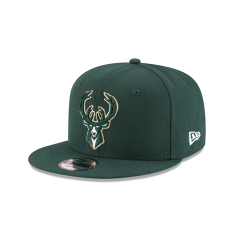 Milwaukee Bucks New Era 9FIFTY Snapback Hat - Green