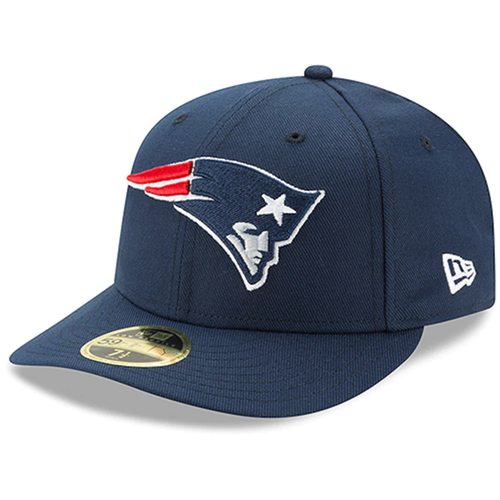 New England Patriots New Era Omaha Low Profile 59FIFTY Fitted Hat - Navy