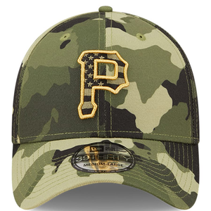Pittsburgh Pirates New Era 2022 Armed Forces Day 39THIRTY Flex Hat - Camo
