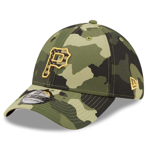Pittsburgh Pirates New Era 2022 Armed Forces Day 39THIRTY Flex Hat - Camo