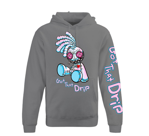 GAME CHANGERS GOT THAT DRIP HOODIE (GRAY)