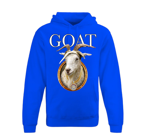 GAME CHANGERS GOAT HOODIE (BLUE)