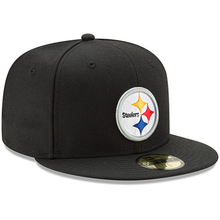 Load image into Gallery viewer, Pittsburgh Steelers New Era Omaha 59FIFTY Fitted Hat - Black