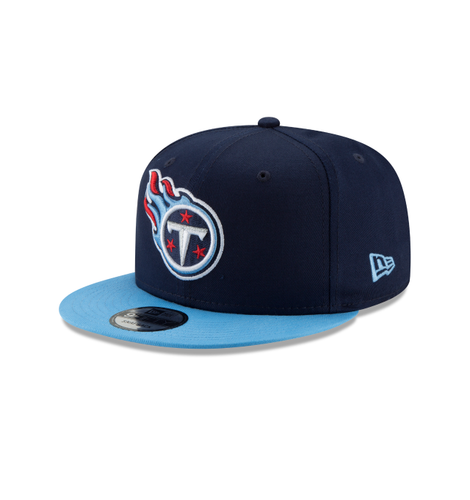 Tennessee Titans New Era 9FIFTY Snapback Hat - Navy/Light Blue