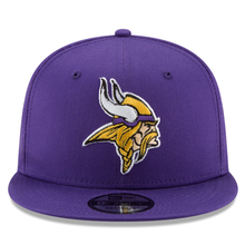 Load image into Gallery viewer, Minnesota Vikings New Era Basic 9FIFTY Adjustable Snapback Hat - Purple