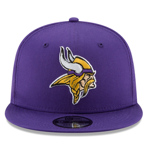 Minnesota Vikings New Era Basic 9FIFTY Adjustable Snapback Hat - Purple