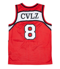 Load image into Gallery viewer, CIVILIZED BASKETBALL JERSEY &amp; SHORT SET (RED)