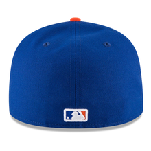 Load image into Gallery viewer, New York Mets New Era Authentic Collection On Field 59FIFTY Fitted Hat - Royal/Orange