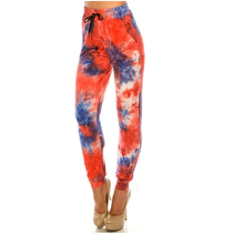 Load image into Gallery viewer, WOMEN&#39;S Tie Die Joggers