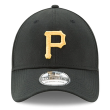 Load image into Gallery viewer, Pittsburgh Pirates New Era MLB Team Classic Logo 39THIRTY Flex GM Hat - Black