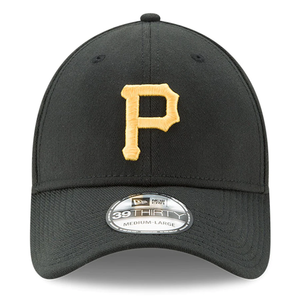 Pittsburgh Pirates New Era MLB Team Classic Logo 39THIRTY Flex GM Hat - Black