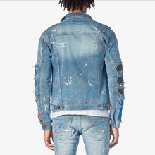 Load image into Gallery viewer, COPPER RIVET Quilted Denim Jacket