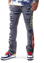 Load image into Gallery viewer, COOPER 9 TEMPLE STACK JEANS GRAY WASH