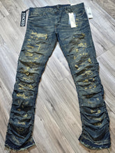 Load image into Gallery viewer, Jordan Craig Martin Stacked Ripple Effect Jeans (Dark Vintage) JTF1157