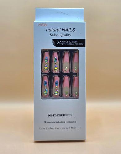 10Pcs False Press On Nails (BD100)