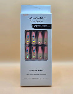 10Pcs False Press On Nails (BD100)