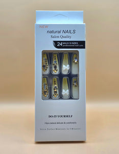 10Pcs False Press On Nails (BD100)