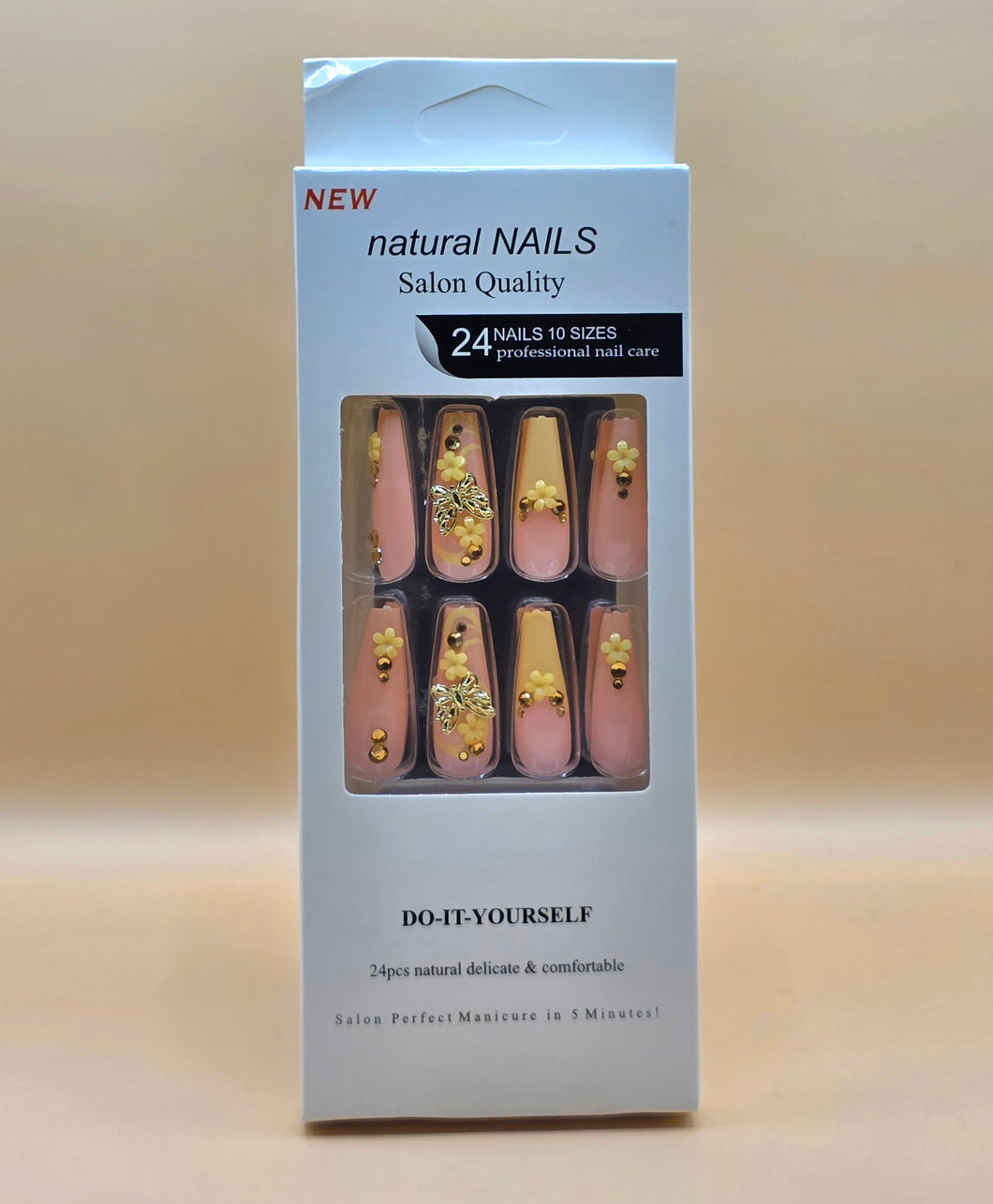 10Pcs False Press On Nails (#73)