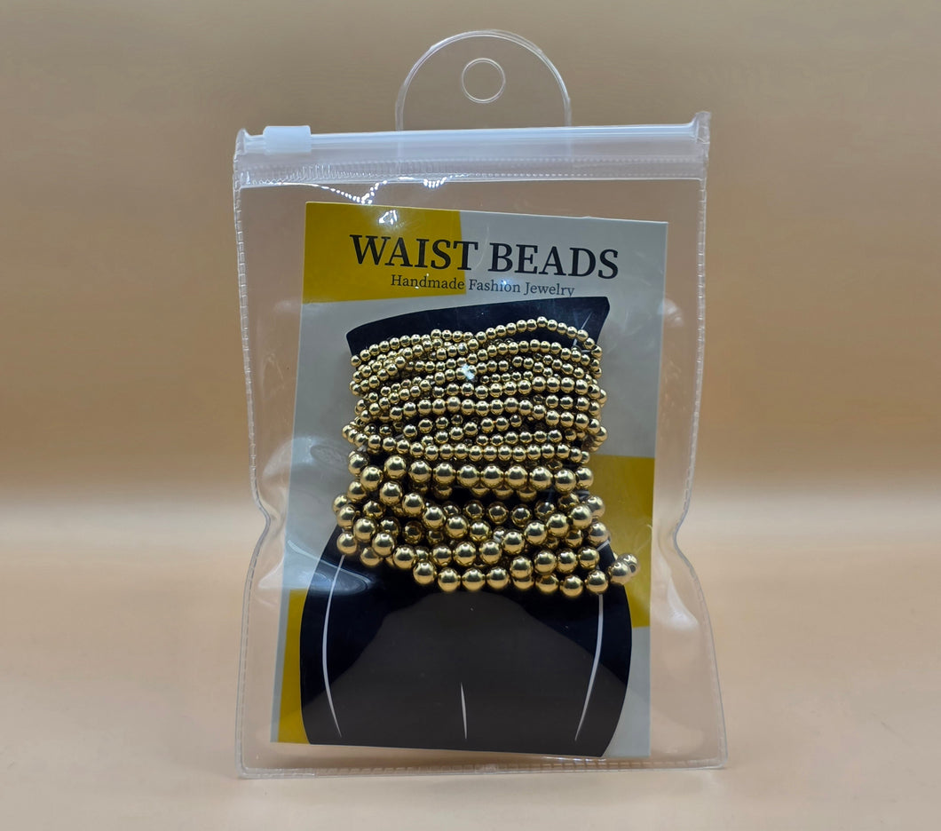 Fashion Waist Beads (Gold)