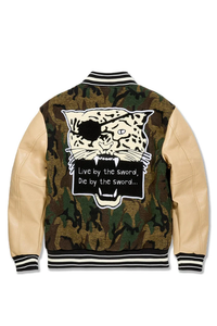 JORDAN CRAIG LIFE OF VICE VARSITY JACKET (VINTAGE CAMO)