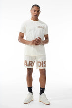 Load image into Gallery viewer, Jordan Craig Paradise T-Shirt &amp; Paradise Knit Shorts (Cream)