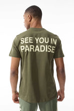Load image into Gallery viewer, Jordan Craig Paradise T-Shirt &amp; Paradise Knit Shorts (Olive)