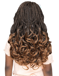 JANET COLLECTION NALA TRESS TEENY 3X PRE-STRETCHED FRENCH CURL 32"