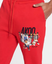 Load image into Gallery viewer, AKOO STEADY CREW JOGGER SET (RACING RED)