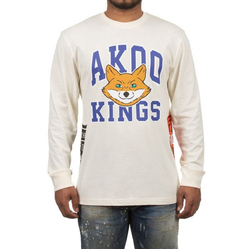 AKOO POP CREW LS TEE (WHISPER WHITE)
