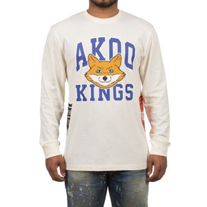 AKOO POP CREW LS TEE (WHISPER WHITE)
