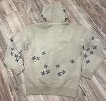 Load image into Gallery viewer, JORDAN CRAIG SYIP ZIP UP HOODIE (CEMENT WASH)