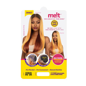 JANET COLLECTION MELT HD 360 LACE 13x6 APIA