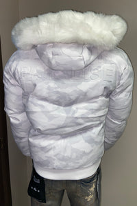 JORDAN CRAIG SYIP EMBOSSED PUFFER JACKET (ARTIC CAMO)