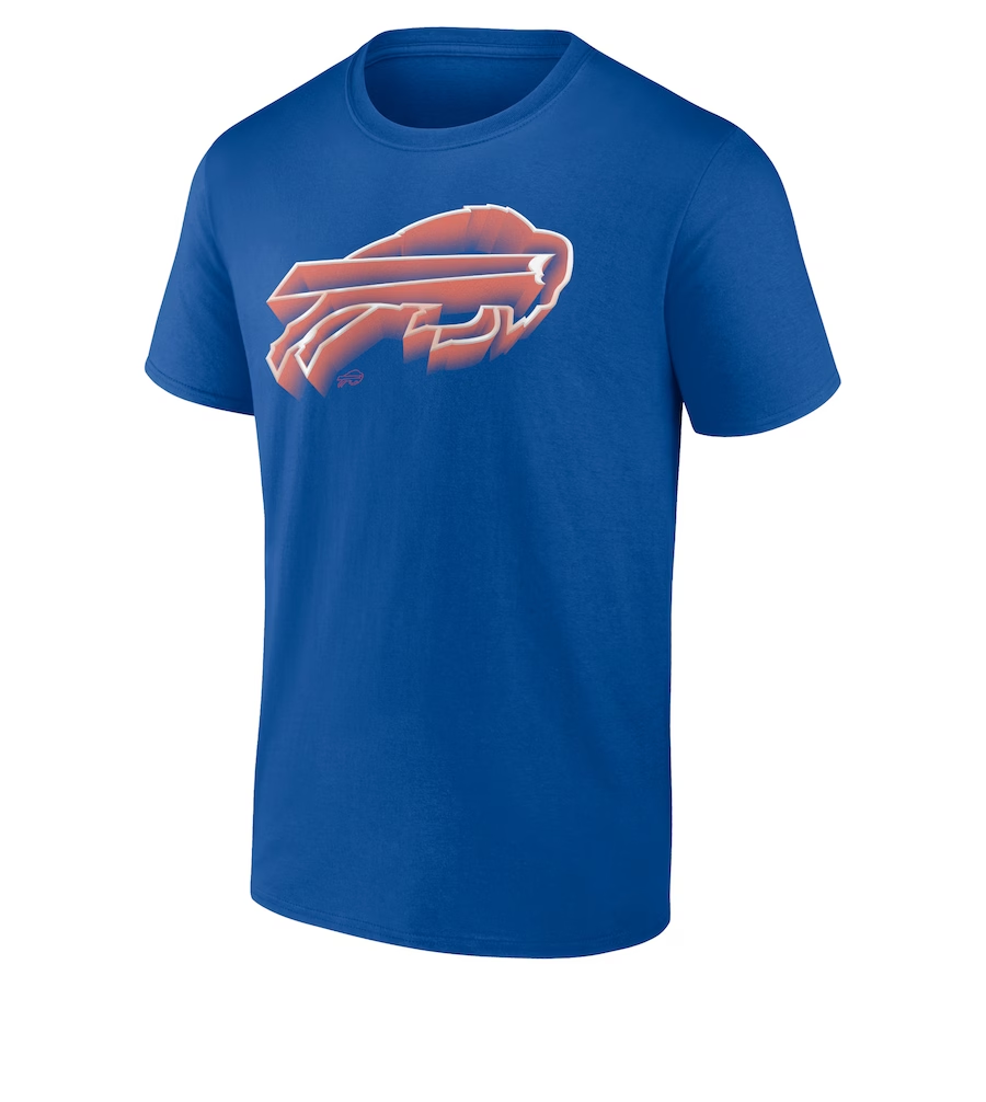 FANATICS BUFFALO BILLS BRANDED CHROME DIMENSION T-SHIRT