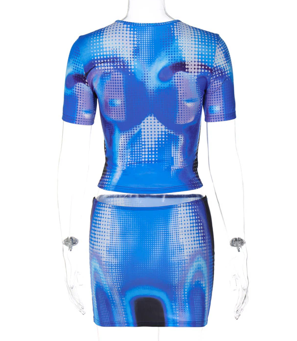 Women's Print Top & Skirt Set IN STORES NOW!