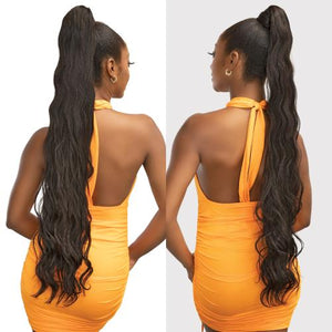 JANET COLLECTION REMY ILLUSION SNATCH WRAP BODY 34"