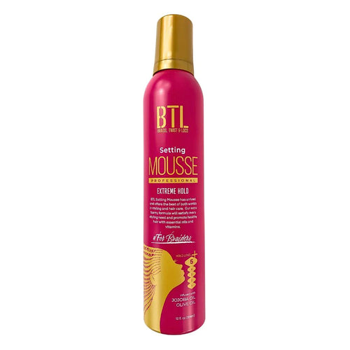 BTL Professional Extreme Hold Setting Mousse 12 OZ