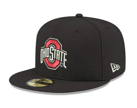 NEW ERA OHIO STATE BUCKEYES NCAA AC 59FIFTY FITTED - BLACK