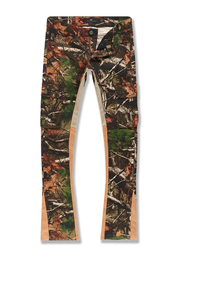 JORDAN CRAIG SEAN STACKED - CAMO CARGO DENIM (MAPLE)