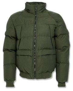 JORDAN CRAIG CROSS BAY BOMBER JACKET (ARMY GREEN)